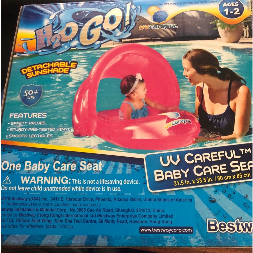 H2O GO BABY CARE SEAT FOR POOL